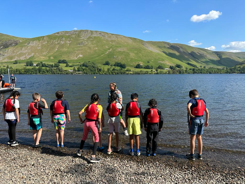 Exploring the water in the Lake District