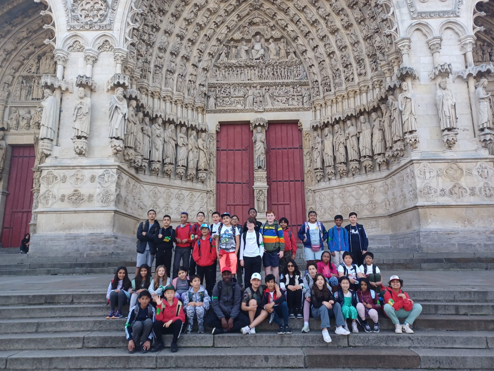 Group photo in France