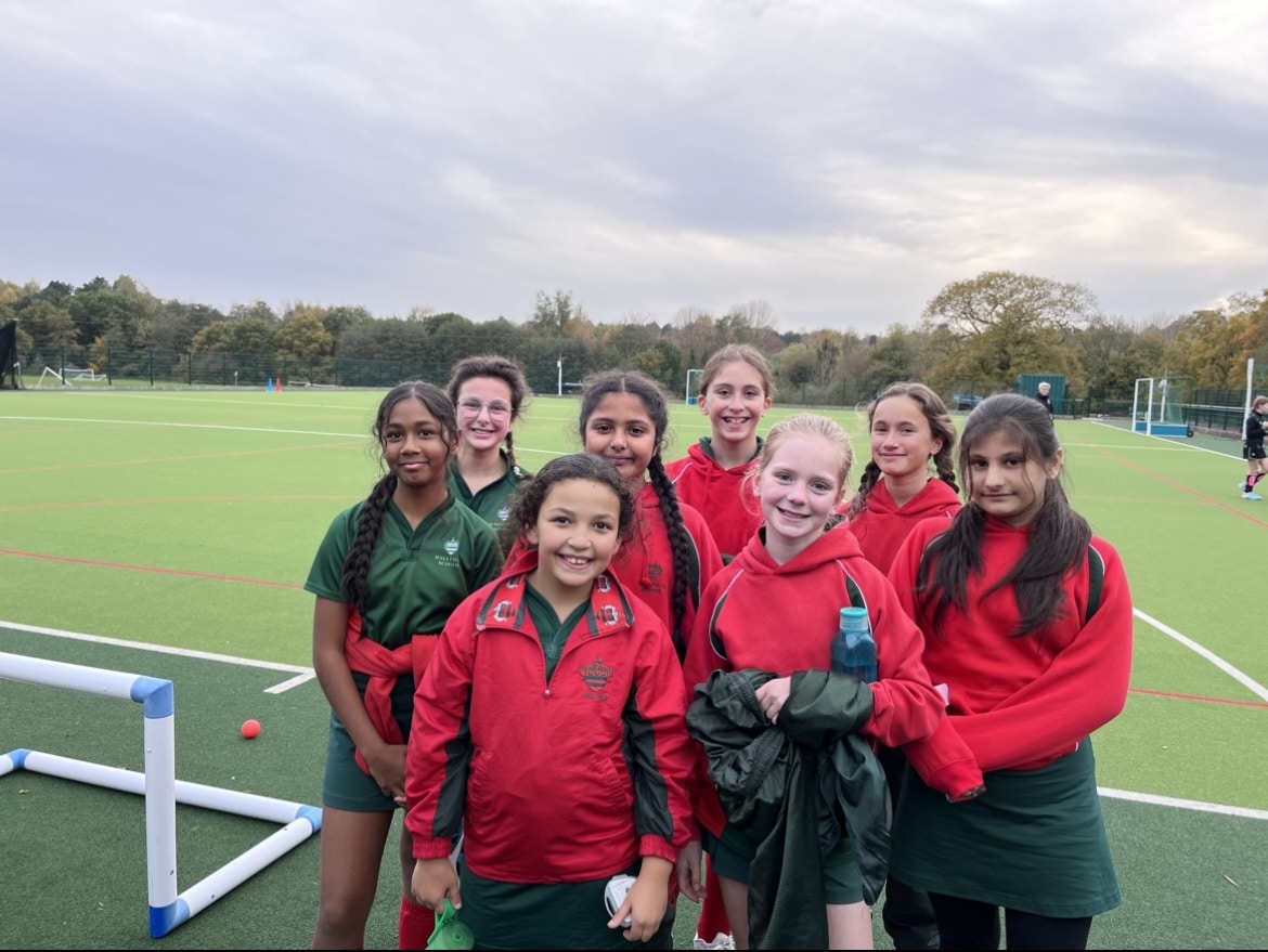 Girls sports match