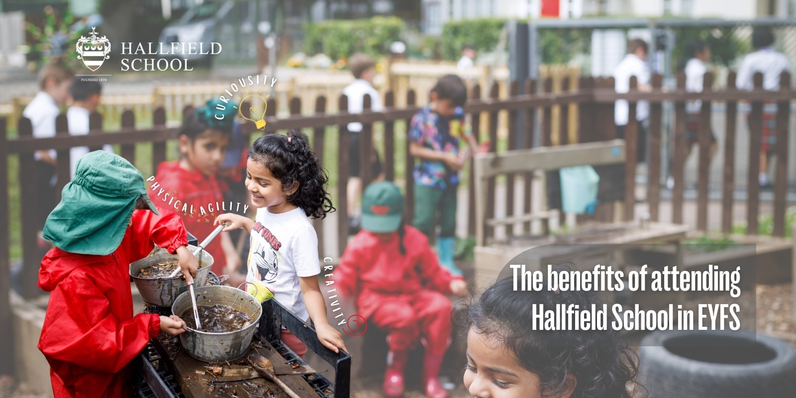 The benefits of attending Hallfield School in EYFS