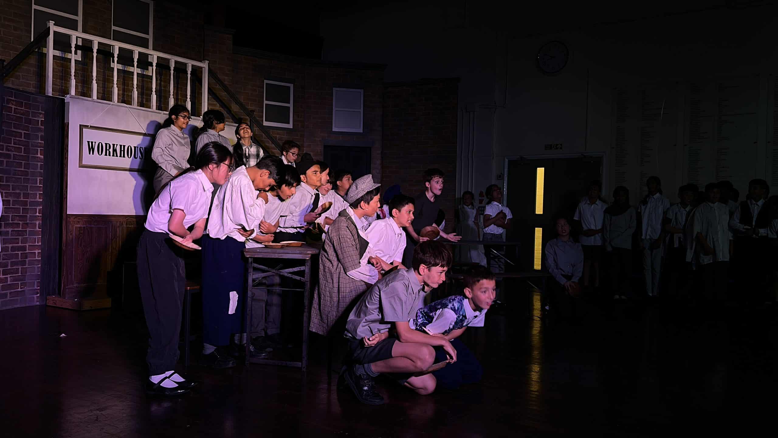 Oliver! Jr comes to Hallfield School