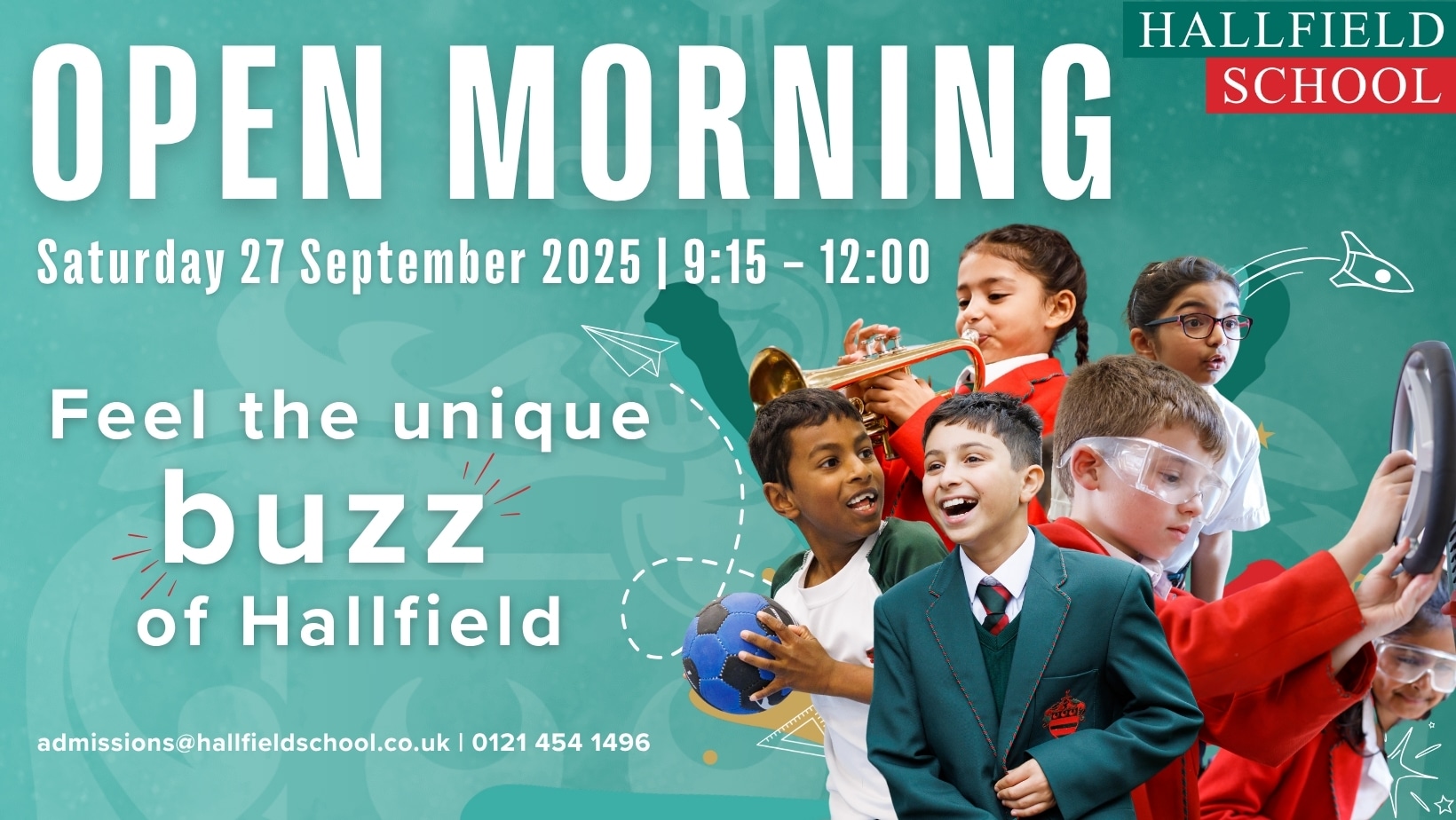 Hallfield School Open Morning 2025
