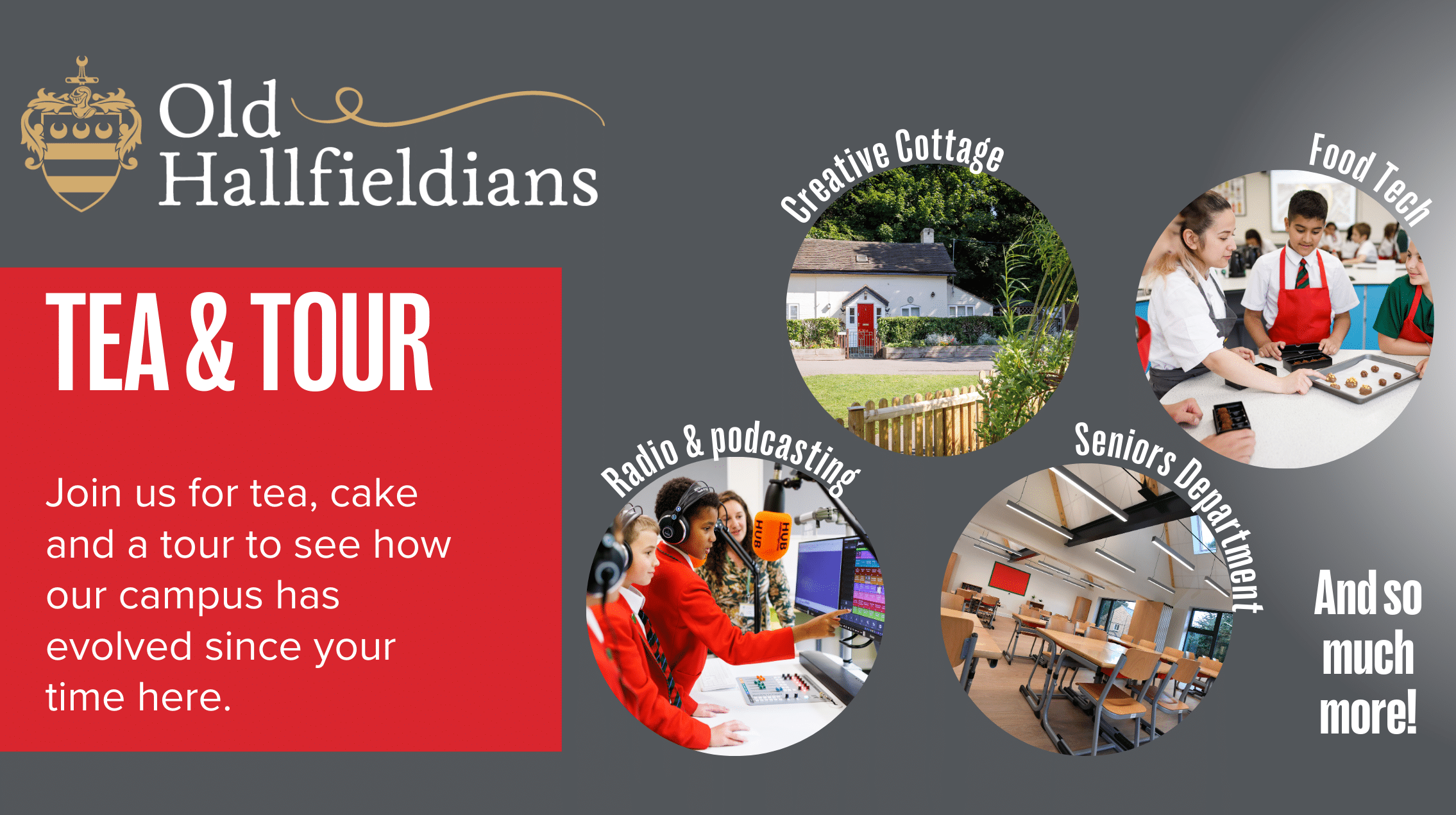 Old Hallfieldian Tea & Tour